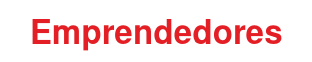 Emprendedores